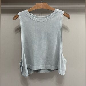 Avocado | Crop Muscle Tank | Size XL